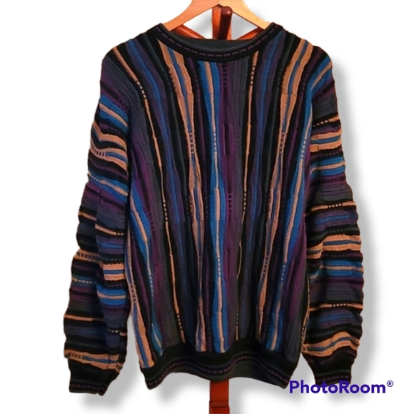 AKIRA Other - Akira Blue Purple Brown Vintage Sweater